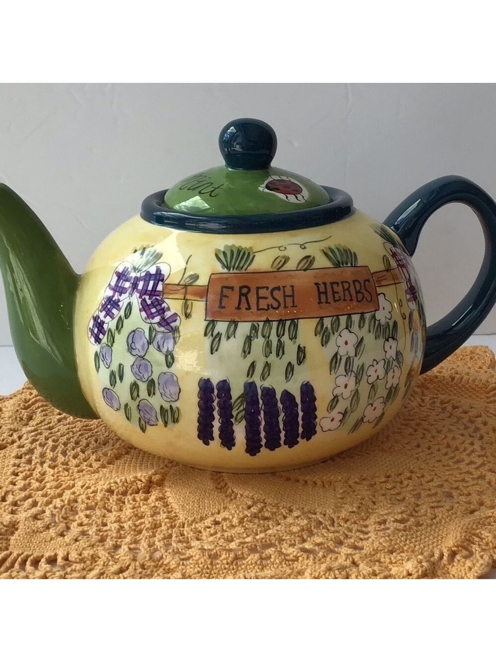 Fresh Herbs teapot by Jay Imports
